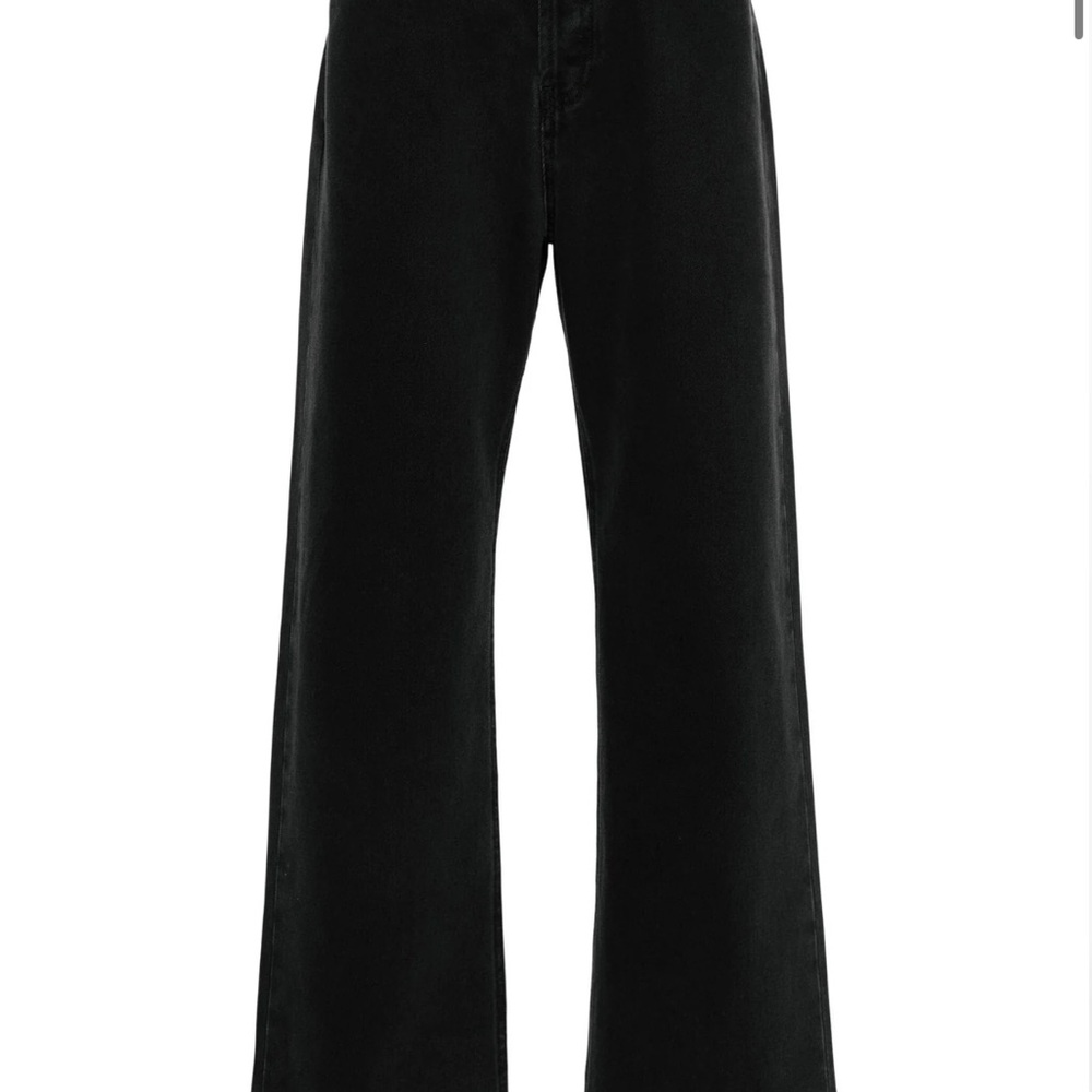 Black Wide-Leg Jeans